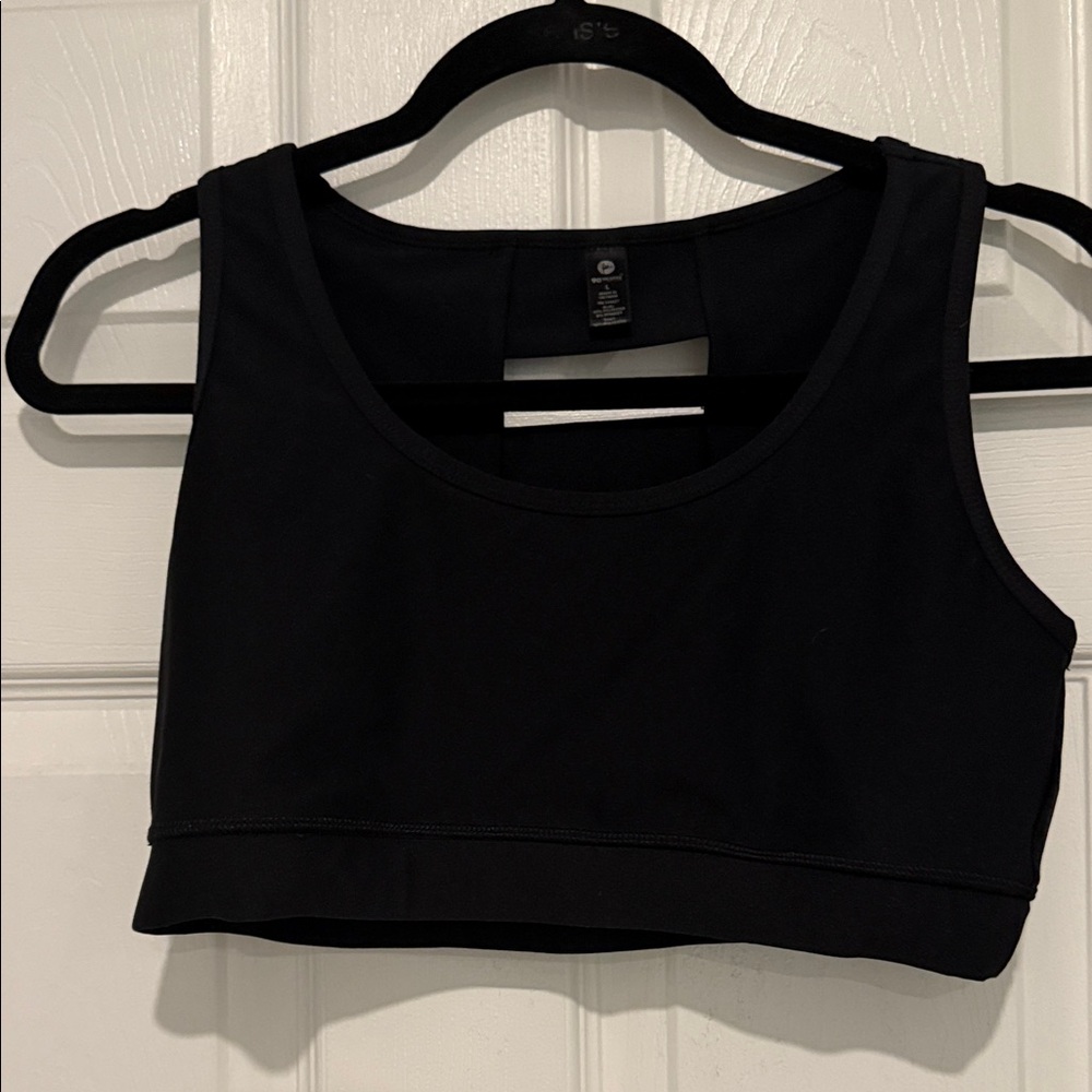 90 Degree By Reflex Black Crop Top
